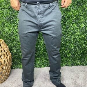 Mens levi 36x 30 charcoal gray